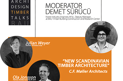 ArchiDesign Timber Talks - Ola Jonsson, Julian Weyer (C.F. Møller Architects)